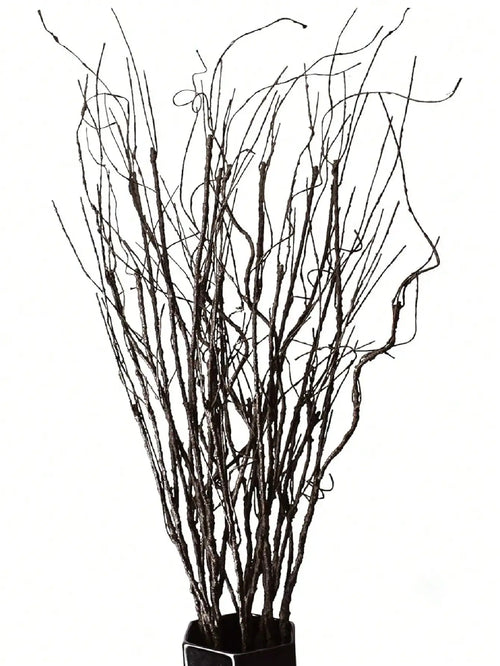 Lifelike Curly Dried Artificial Willow Branches - The Finishing Touch Decor