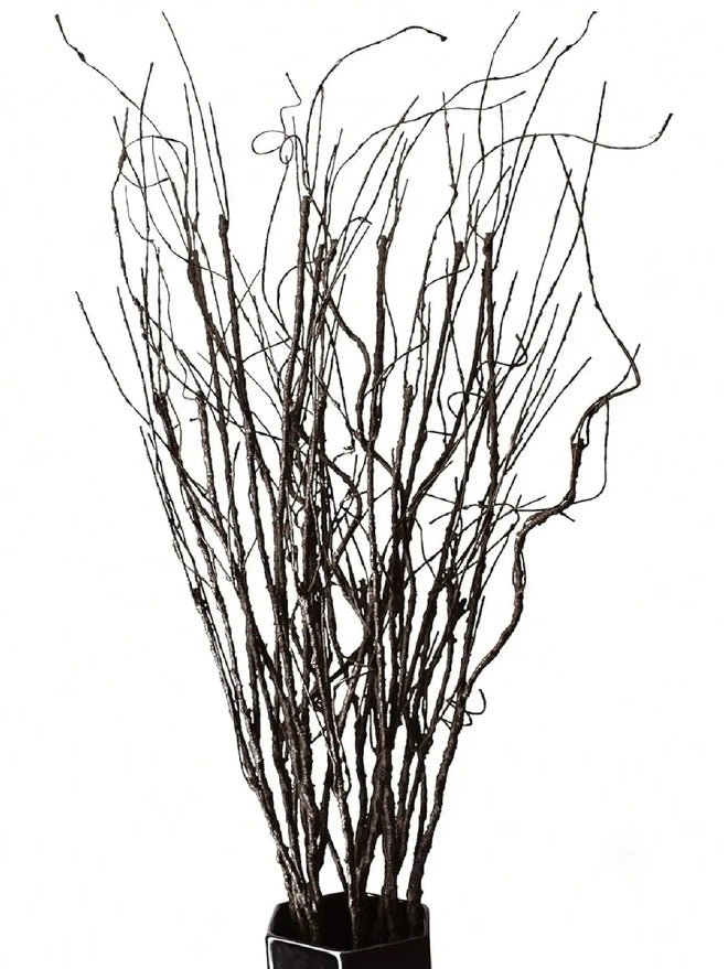 Lifelike Curly Dried Artificial Willow Branches - The Finishing Touch Decor