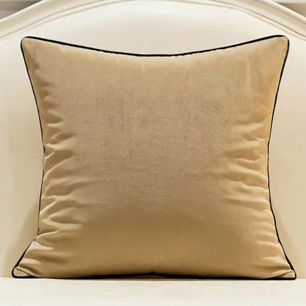 Bold Color Velvet Throw Pillow Covers