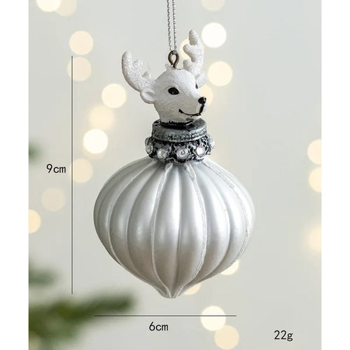 Delicate Glass Ball & Pendant Christmas Tree Ornaments