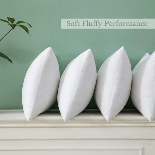 White Throw Pillow Filler Insert - 1 or 2 pcs