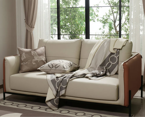 Chain Link Border Elegant Throw Blanket - The Finishing Touch Decor