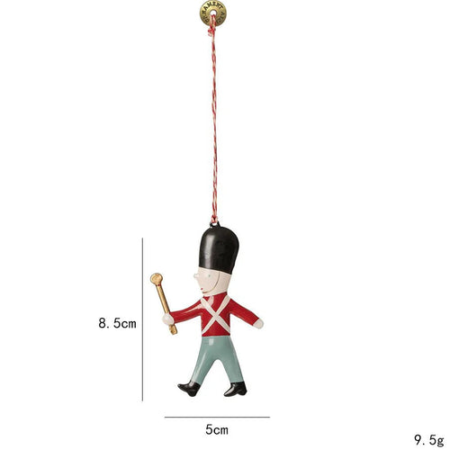 Assorted Iron Christmas Cartoon Ornaments