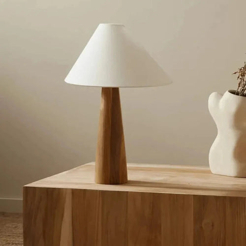 Japanese Tea House Wabi-sabi Solid Wood Floor Lamp - The Finishing Touch Decor