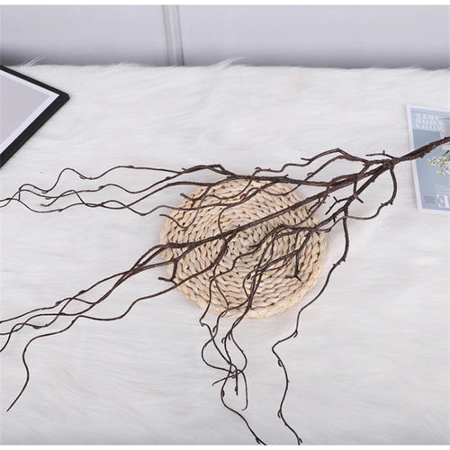 Artificial Willow Rattan Forked Branch Vase Filler Arrangement - The Finishing Touch Decor