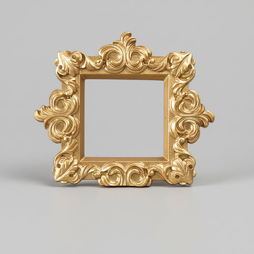 European Baroque Style Gold Resin Photo Frames