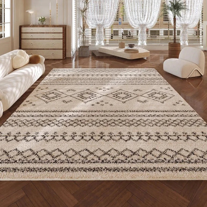 Thick Plush Bohemian Pattern Moroccan Area Rug - The Finishing Touch Decor