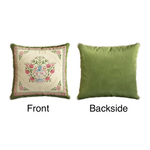 Farmhouse Garden Chic Throw Pillows