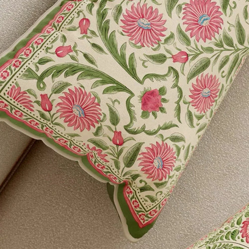 Farmhouse Garden Chic Throw Pillows