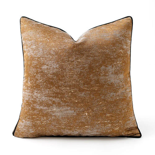 Brown Pillows Modern Luxury Cushion Case 45x45 50x50 Filling Decorative Pillow Cover For Sofa Chair Room Home Decorations