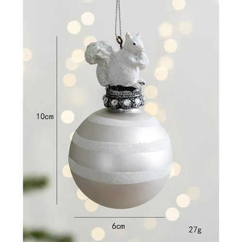 Delicate Glass Ball & Pendant Christmas Tree Ornaments