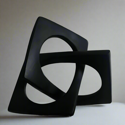 Geometric Infinity Square Resin Table Ornaments