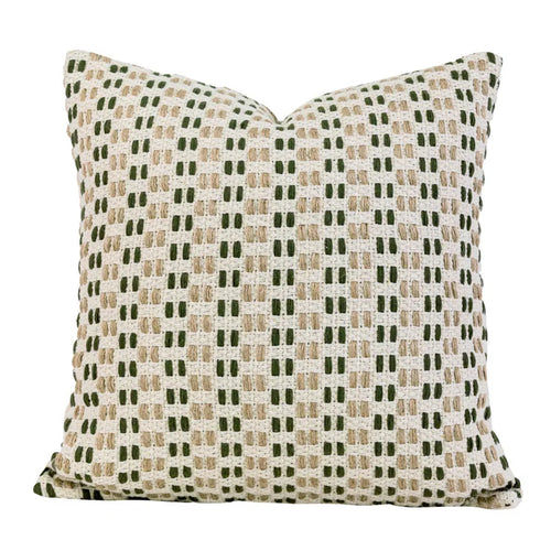 Nordic Olive Green Collection of Contemporary Throw Pillow Covers - The Finishing Touch Decor