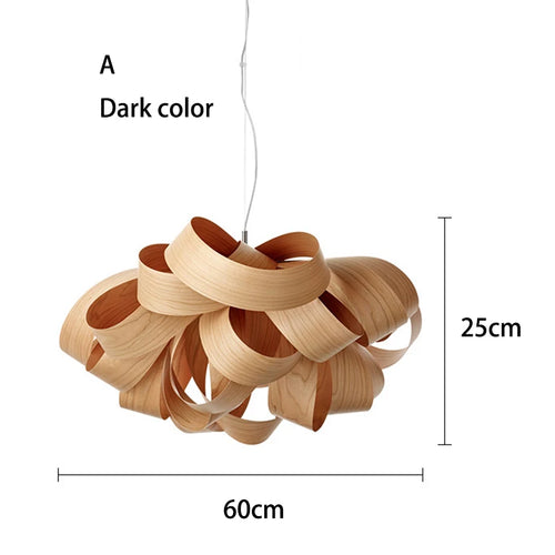 Nordic Handmade Wooden Pendant Lights Chandelier - The Finishing Touch Decor