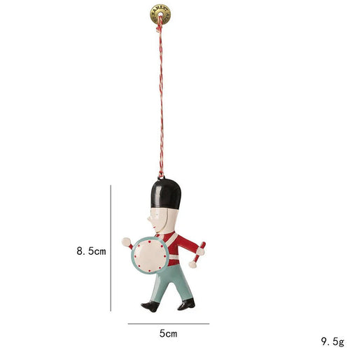 Assorted Iron Christmas Cartoon Ornaments