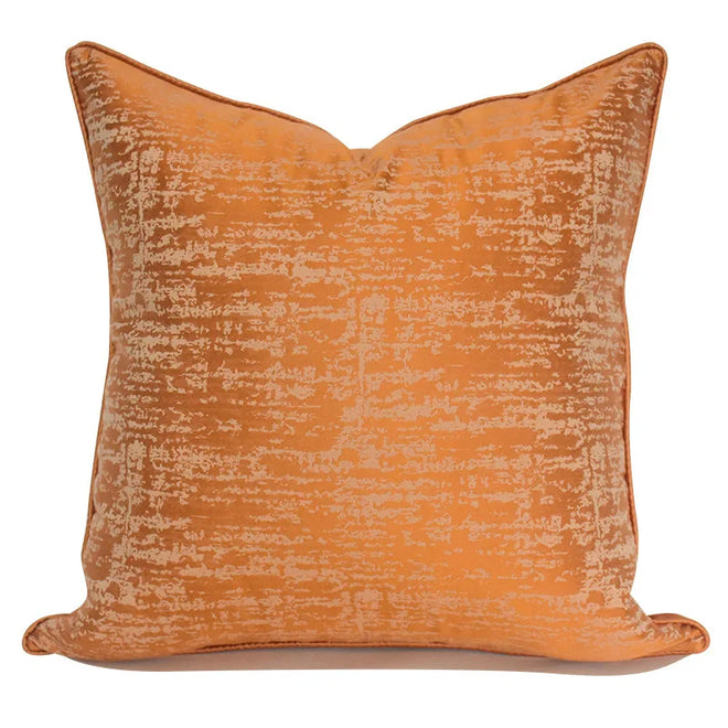 Modern Orange Throw Pillow Cover - The Finishing Touch Decor