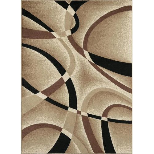 2305 Beige Multi 7-feet 10-inch By 10-feet 6-inch Modern Area Rugs Modern