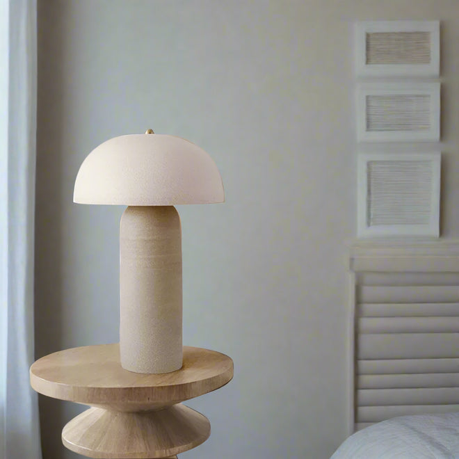 Post-Modern Ceramicah Mushroom Nordic Table Lamp - The Finishing Touch Decor