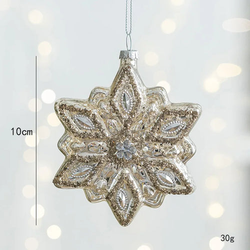 Delicate Glass Ball & Pendant Christmas Tree Ornaments