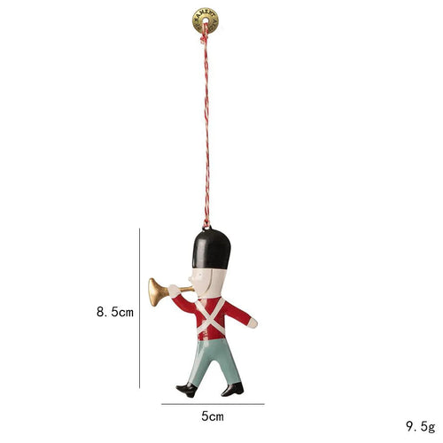 Assorted Iron Christmas Cartoon Ornaments