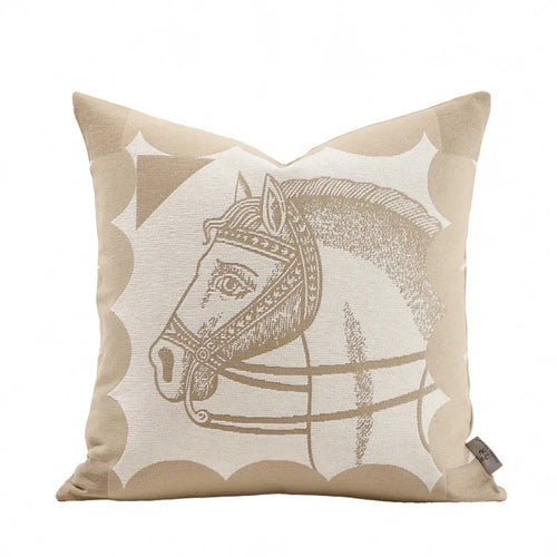 French luxury chenille throw pillow cover from The Finishing Touch Decor, soft textured fabric with elegant design.