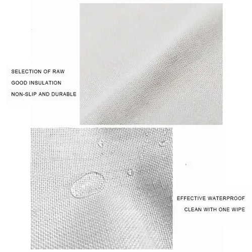 Merry Christmas Pine Tree Round Placemats - Set of 4