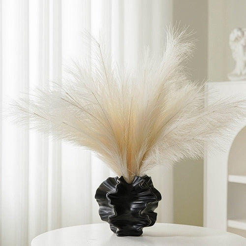 Ceramic "Jelly Ear" Coral Nordic Art Minimalist Vase - The Finishing Touch Decor