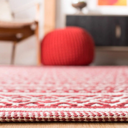 Handmade Ikat Woven Bohemian 4x6ft Cotton Rug