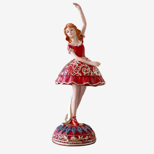 Resin Royal Dancers Holiday Figurines