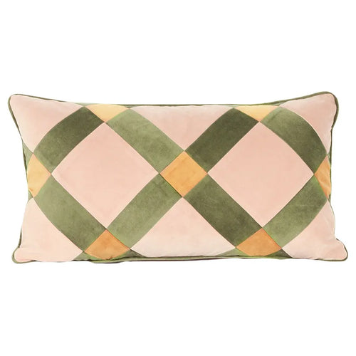 Modern Striped Velvet Throw Pillow Covers