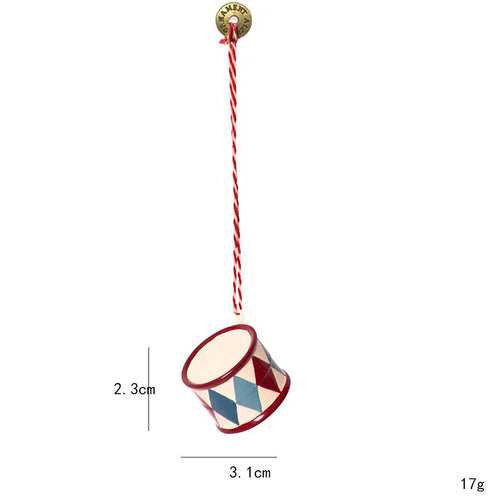 Assorted Iron Christmas Cartoon Ornaments