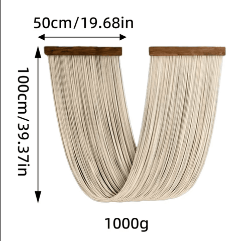 Scandinavian Yarn Art Macrame Wall Hanging - The Finishing Touch Decor