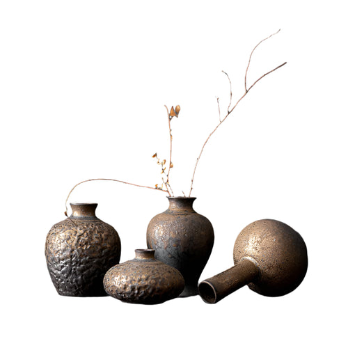 Coarse Ceramic Ceramic Pottery Dry Flower Vase