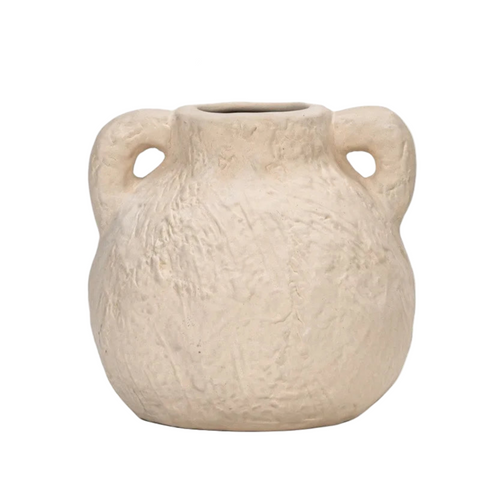 Rustic Stone Texture Ceramic Mini Bud Pitcher Vases