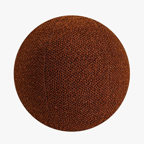 Spherical Pillow Round Cushion Luxury Ball Shaped Solid Color Stuffed Soft Pillow for Sofa Office Waist Rest Throw Pillow Decor