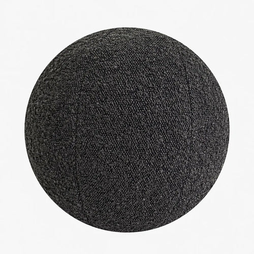 Spherical Pillow Round Cushion Luxury Ball Shaped Solid Color Stuffed Soft Pillow for Sofa Office Waist Rest Throw Pillow Decor