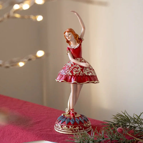 Resin Royal Dancers Holiday Figurines