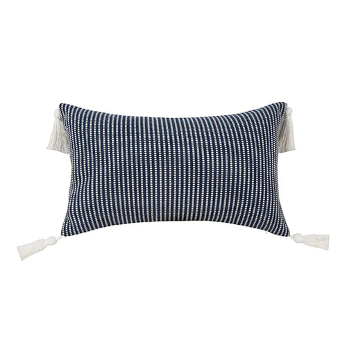 Boho Tassel Linen Weave Variety Throw Pillow Covers - The Finishing Touch Decor