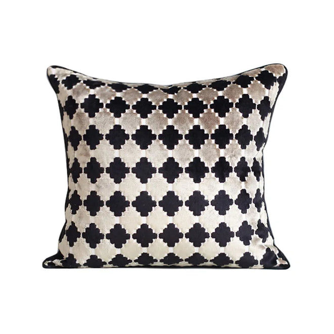 Maximalist Gothic Style Italian Retro Throw Pillow Covers
