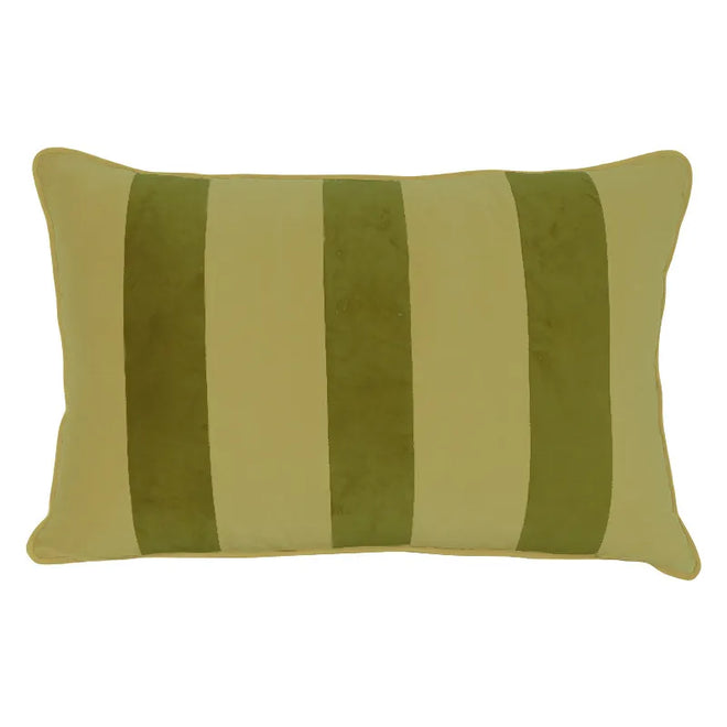 Modern Striped Velvet Throw Pillow Covers
