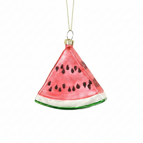 Painted Assortment of Food-Shaped Tree Ornaments