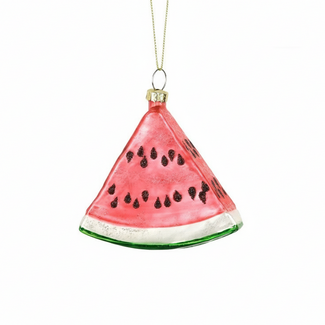 Painted Assortment of Food-Shaped Tree Ornaments