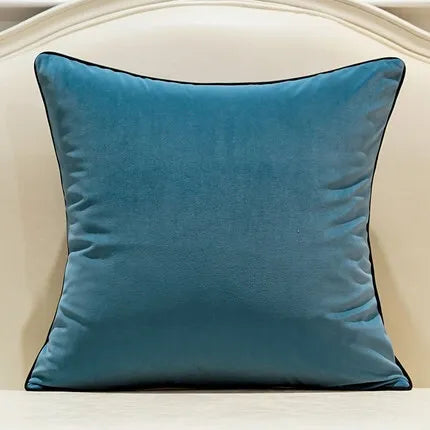 Bold Color Velvet Throw Pillow Covers