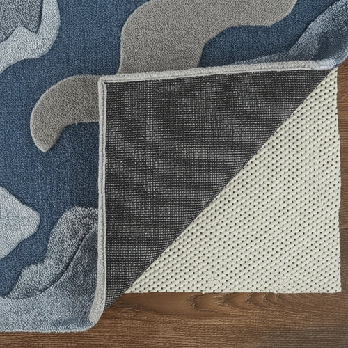 Irregular Wave New Zealand Wool Area Rug