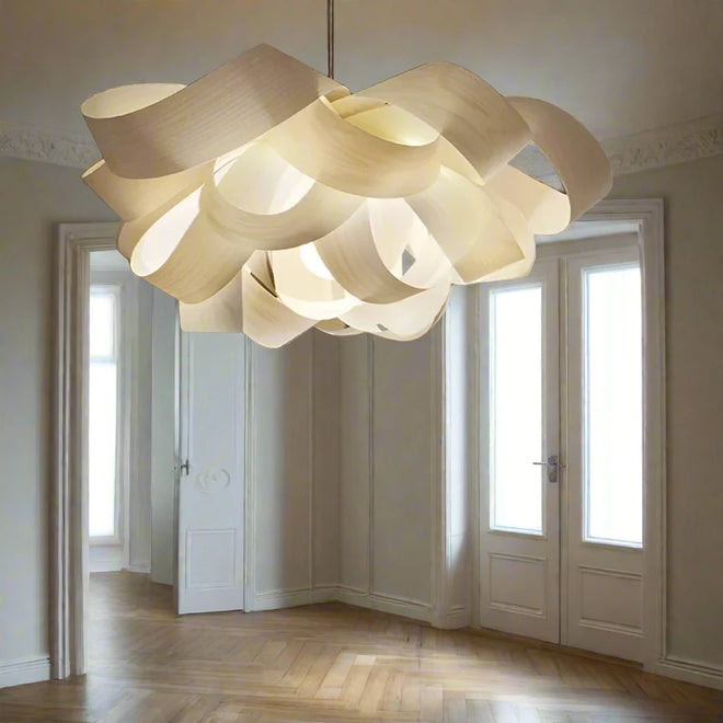Nordic Handmade Wooden Pendant Lights Chandelier - The Finishing Touch Decor