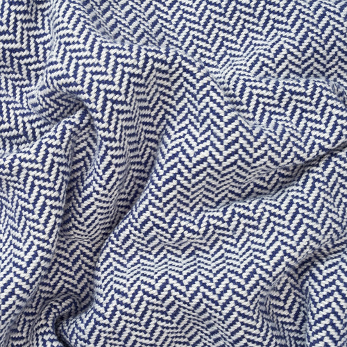 Organic Cotton Herringbone Weave Cotton Blanket - The Finishing Touch Decor