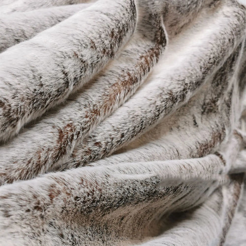 Long Hair Double Layer Faux Fur Throw Blanket