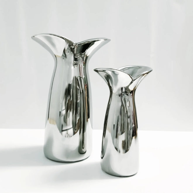Electroplated Ceramic Modern Tulip Vase