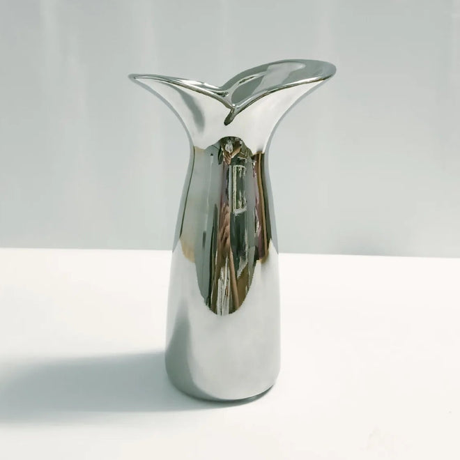 Electroplated Ceramic Modern Tulip Vase