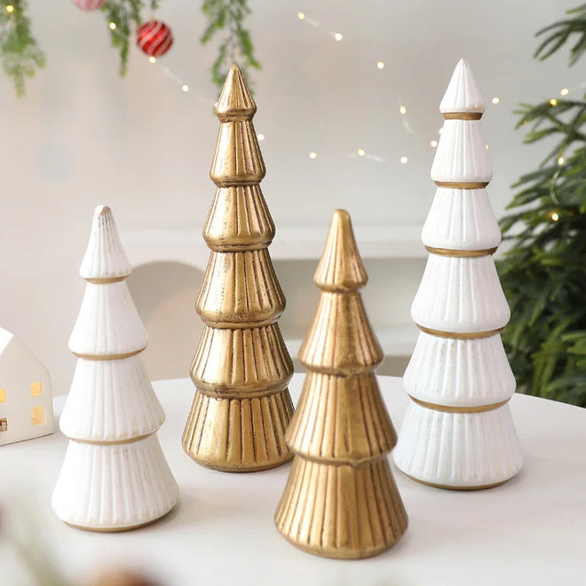 Christmas Tree Wooden Desktop Gift Ornament